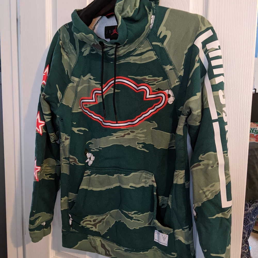 Jordan City of Flight camo hoodie men's S